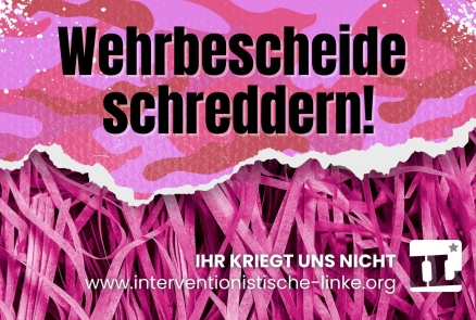 Wehrpflicht schreddern