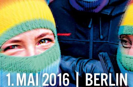 1. Mai 2016, 18 Uhr, Berlin-Kreuzberg