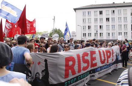 Blockupy-Demo