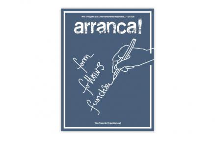 Cover der arranca! #49: Form follows function