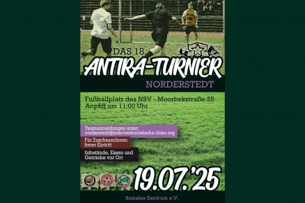 AntiRA Fussball Flyer