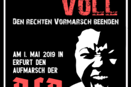 Am 1. Mai nach Erfurt - AFD-Aufmarsch verhindern!